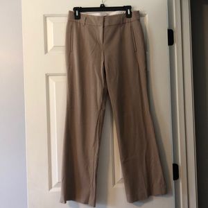 Khaki colored trousers pants